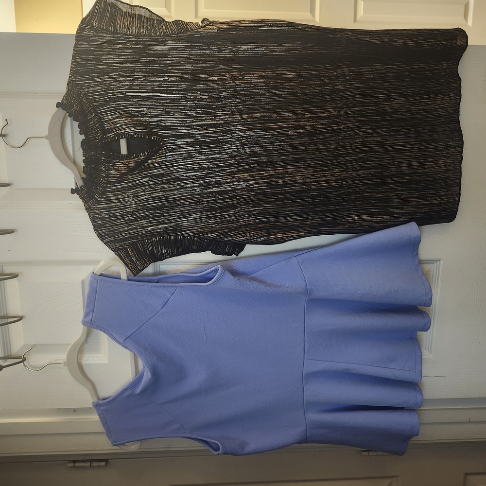 Black and Gold Women's Top